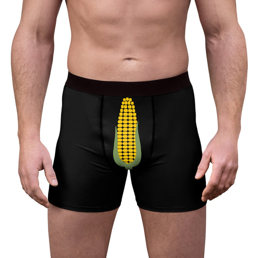 Men's Boxer Briefs - Gold/Yellow on Black