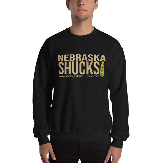 Unisex Sweatshirt - Old Gold on Black